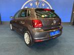 Volkswagen Polo 1.0 75-PK BlueMotion / HIGHLINE - LOUNGE / F, Auto's, Volkswagen, Voorwielaandrijving, Stof, Gebruikt, Zwart