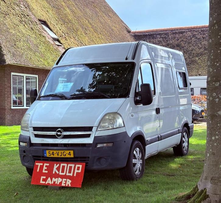 Buscamper | Opel Movano | 3 pers | prijs onderhandelbaar, Caravans en Kamperen, Campers, Particulier, tot en met 3, Buscamper of Camperbus