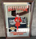 Beefeater Dry Gin Londen reclame spiegel bier reclame, Ophalen of Verzenden, Rechthoekig, Minder dan 50 cm