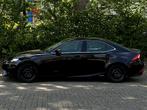Lexus IS 300H 2.5 Hybrid CVT 2014 Zwart, Auto's, Lexus, Automaat, Achterwielaandrijving, 181 pk, Leder en Stof