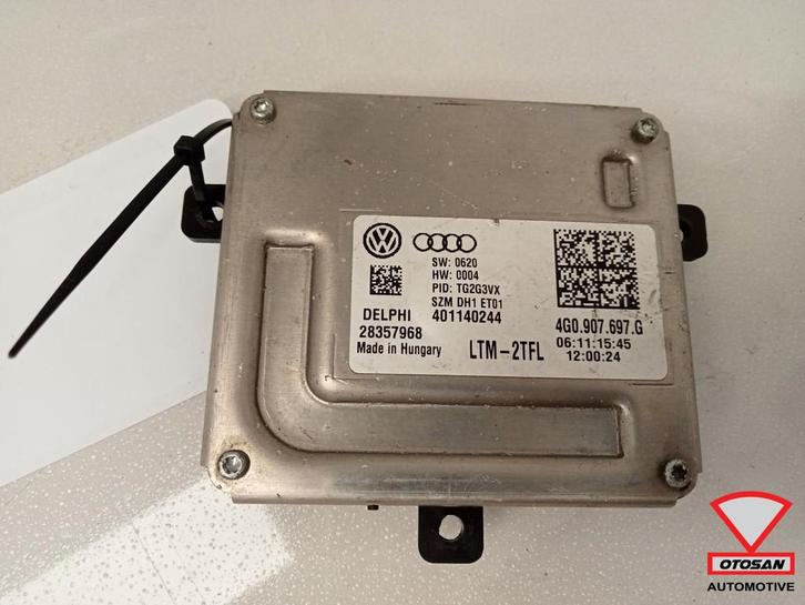 VW Audi Koplamp module Origineel 4G0907697G, Auto-onderdelen, Verlichting, Audi, Gebruikt, Ophalen of Verzenden