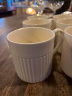 Wedgwood Edme Queen's Ware Mokken - 6 stuks, Huis en Inrichting, Keuken | Servies, Nieuw, Ophalen of Verzenden, Wedgwood, Kop(pen) en/of Schotel(s)