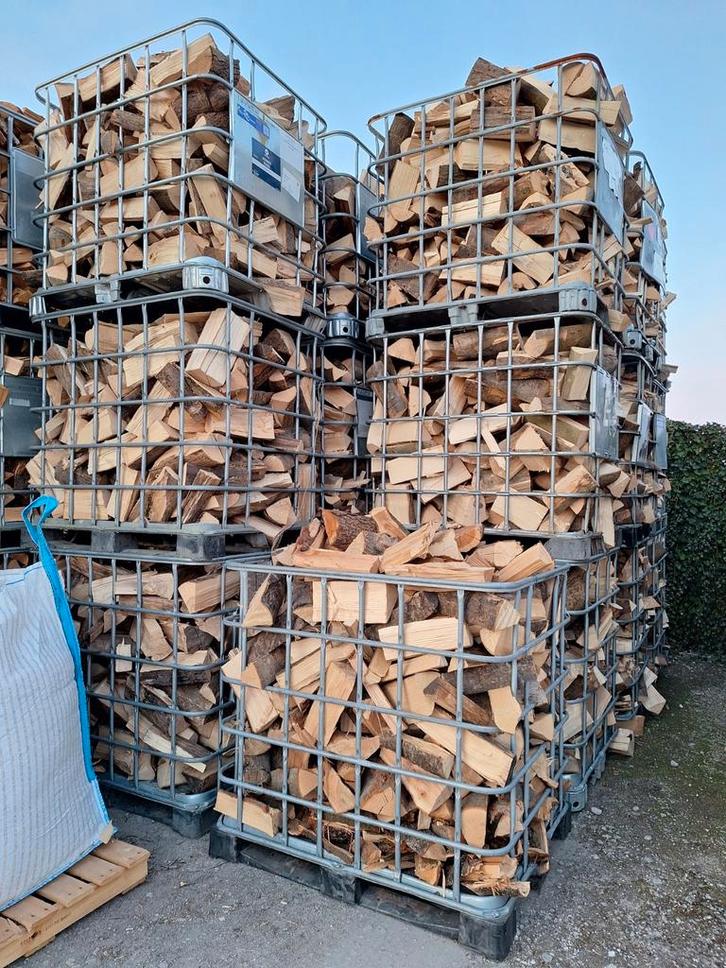 Haardhout te koop – Schoon & Droog – o.a. Essenhout, Tuin en Terras, Haardhout, Blokken, 6 m³ of meer, Ophalen of Verzenden