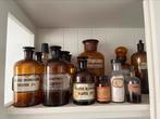 Ca 35 oude (apothekers)flessen, Ophalen