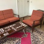 Vintage midcentury bankstel scandinavisch design, Ophalen