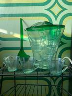 Vintage bowl set. Met opscheplepel én 11 glaasjes, Verzamelen, Retro, Ophalen of Verzenden, Overige typen