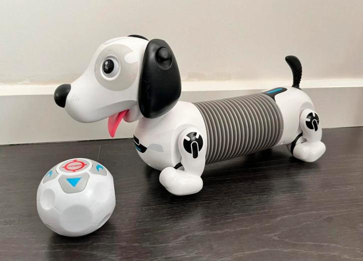 Robothond Silverlit, Kinderen en Baby's, Speelgoed | Actiefiguren, Zo goed als nieuw, Ophalen of Verzenden