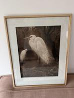 Vintage Lijst met Reigers (H. Verstijnen), Ophalen