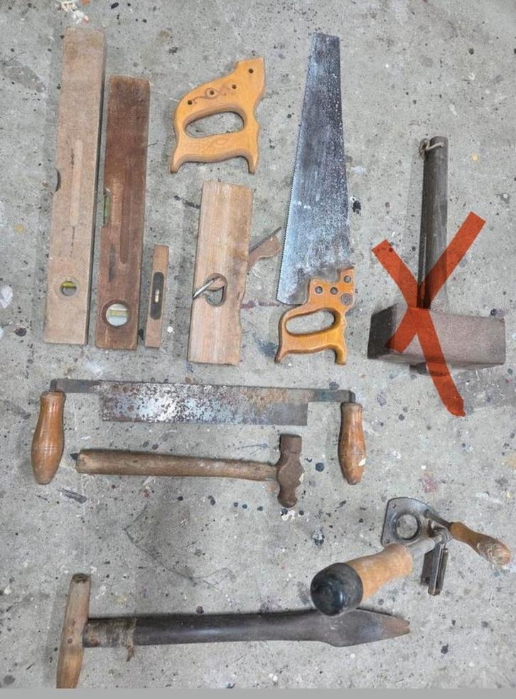 Oude gereedschap collectie, Antiek en Kunst, Antiek | Gereedschap en Instrumenten, Ophalen