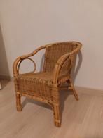 Rotan kinderstoel, Kinderen en Baby's, Kinderkamer | Tafels en Stoelen, Ophalen, Gebruikt, Stoel(en)