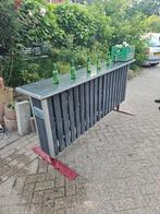 Terrasafscheiding / Bar - 3x280 & 3x220 cm, Ophalen of Verzenden, Gebruikt