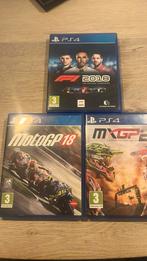 F1 2018, MotoGP 18, MXGP 2, 1 speler, Racen en Vliegen, Ophalen of Verzenden, Zo goed als nieuw