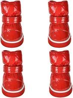 Rode schoentjes voor hond, Ophalen of Verzenden, Nieuw, Hondenschoenen