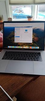 MacBook Pro 15'' 2019 i7 2,6ghz, 16GB DDR4, 256G SSD, 16 GB, 15 inch, Qwerty, Ophalen of Verzenden
