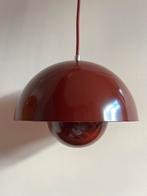 Flowerpot lamp – Dark Plum – geïnspireerd op Verner Panton, Huis en Inrichting, Lampen | Hanglampen, Ophalen, Zo goed als nieuw