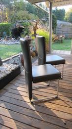 2x Lederen design stoelen"Rolf Benz" type 7400. Mooie staat!, Ophalen, Gebruikt, Twee, Design