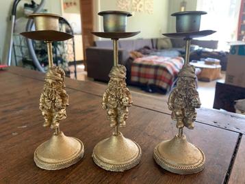 Kaarsenkandelaartjes Kerst beschikbaar voor biedingen