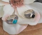 Best to Buddha RING met Onyx of Turquoise / maat 18 en 20, Sieraden, Tassen en Uiterlijk, Ringen, Nieuw, Ophalen of Verzenden