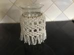 Macramé windlicht 18, Ophalen of Verzenden, Zo goed als nieuw