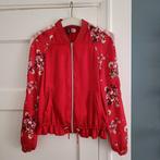Rode H&M Divided Jasje Maat 34, H&M, Ophalen of Verzenden, Zo goed als nieuw, Jasje