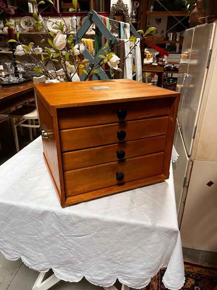 30) Prachtige Gero Zilver bestek kist., Antiek en Kunst, Antiek | Bestek, Ophalen