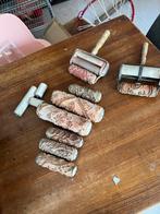 Antieke verfrollers erg decoratief, Ophalen of Verzenden