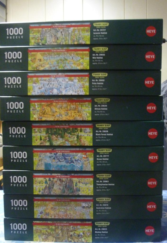 Comic Puzzels, Hobby en Vrije tijd, Denksport en Puzzels, Zo goed als nieuw, Legpuzzel, 500 t/m 1500 stukjes, Ophalen