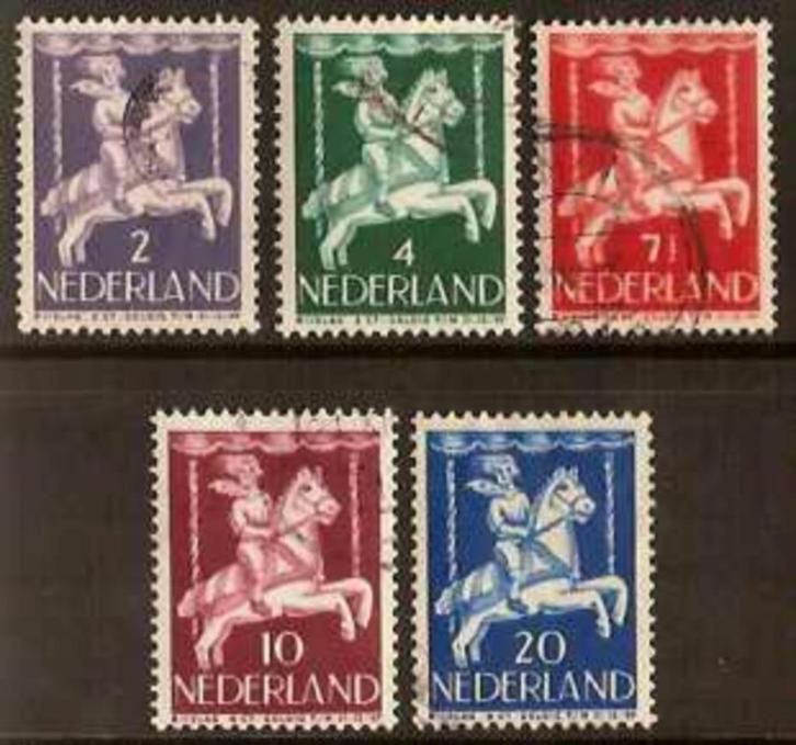 Nederland NVPH nr 469/73 gestempeld Kinderpostzegels 1946, Postzegels en Munten, Postzegels | Nederland, Gestempeld, Na 1940, Verzenden