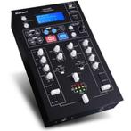 DJ-Tech UM-120 USB/SD Mixer Mengpaneel Nieuw zonder doos, Nieuw, Ophalen of Verzenden, Microfooningang, Minder dan 5 kanalen