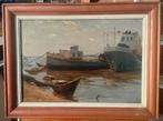 Fedor Pavlovich Uisipenko (1917-2000) Op Volga rivier 1962, Antiek en Kunst, Ophalen of Verzenden