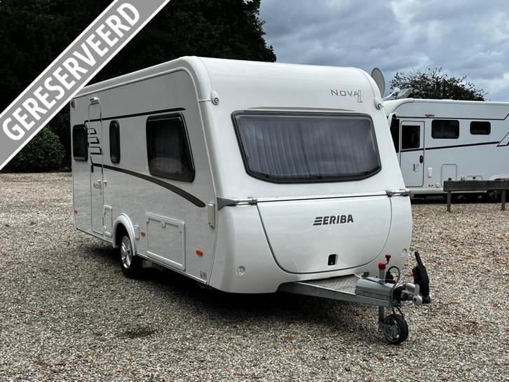 Eriba Nova Light 470 Volle uitvoering Mover Isabella ATC, Caravans en Kamperen, Caravans, Bedrijf, tot en met 2, Standaardzit