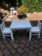 kindertafel met stoeltjes, Kinderen en Baby's, Kinderkamer | Tafels en Stoelen, Ophalen, Gebruikt, Tafel(s) en Stoel(en)
