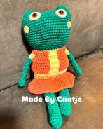 Handmade “Caatje” kikker, Ophalen of Verzenden, Nieuw, Kraamcadeau