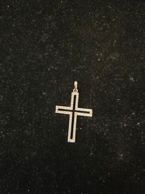 14 k witgouden kruis 4 gram, Sieraden, Tassen en Uiterlijk, Kettinghangers, Nieuw, Goud, Goud, Kruis of Symbool, Ophalen of Verzenden