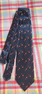 Stijlvolle 100% zijden stropdas – handgemaakt in Italië, Ophalen of Verzenden, Nieuw, Blauw