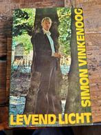 Gesigneerd Simon Vinkenoog Levend licht, Boeken, Literatuur, Ophalen of Verzenden, Zo goed als nieuw, Nederland