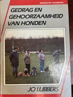 Gedrag en Gehoorzaamheid van Honden - Jo Lubbers, Ophalen of Verzenden, Gelezen