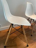 Witte Eetkamerstoelen - Set van 4, Ophalen, Gebruikt, Wit, Vier