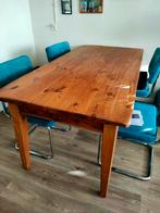 Grenen eettafel 1.80 m., Huis en Inrichting, Tafels | Eettafels, Gebruikt, Vijf personen of meer, 150 tot 200 cm, Grenenhout