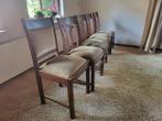4 + 1 eettafel stoelen, Ophalen of Verzenden