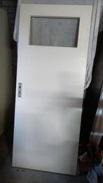 Binnendeur met ruitje, Doe-het-zelf en Verbouw, Deuren en Horren, Ophalen, Gebruikt, 80 tot 100 cm, Binnendeur