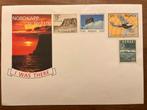 Envelop met Noorse Postzegels - Nordkapp, Ophalen of Verzenden, Onbeschreven, Europa