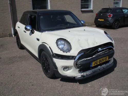 MINI One 1.2 One Business NAP (bj 2016), Auto diversen, Schadeauto's, Mini, Handgeschakeld, Benzine, Hatchback, Wit