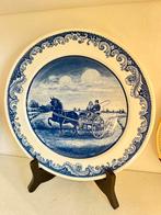 Echt Delfts blauw product bord, Antiek en Kunst, Ophalen