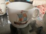 Vintage Weidmann Porseleinen soepkom- Engels Schip 1300, Antiek en Kunst, Ophalen of Verzenden