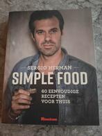 Sergio Herman - Simple Food Kookboek, Boeken, Sergio Herman, Tapas, Hapjes en Dim Sum, Ophalen of Verzenden, Zo goed als nieuw