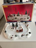 Lemax kerst set met doos zonder adapter werking onbekend, Diversen, Kerst, Ophalen, Gebruikt