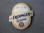 ERDINGER BIER EMAILLE RECLAMEBORD, Verzamelen, Ophalen, Zo goed als nieuw, Reclamebord, Plaat of Schild, Overige merken