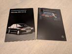Mercedes Benz 190e 2.3-16 en 2.5-16 broucher duits, Ophalen of Verzenden, Zo goed als nieuw, Mercedes