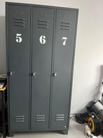 Metalen industriele 3-deurs lockerkast, Huis en Inrichting, Kasten | Lockerkasten, Ophalen, Gebruikt, Industrieel